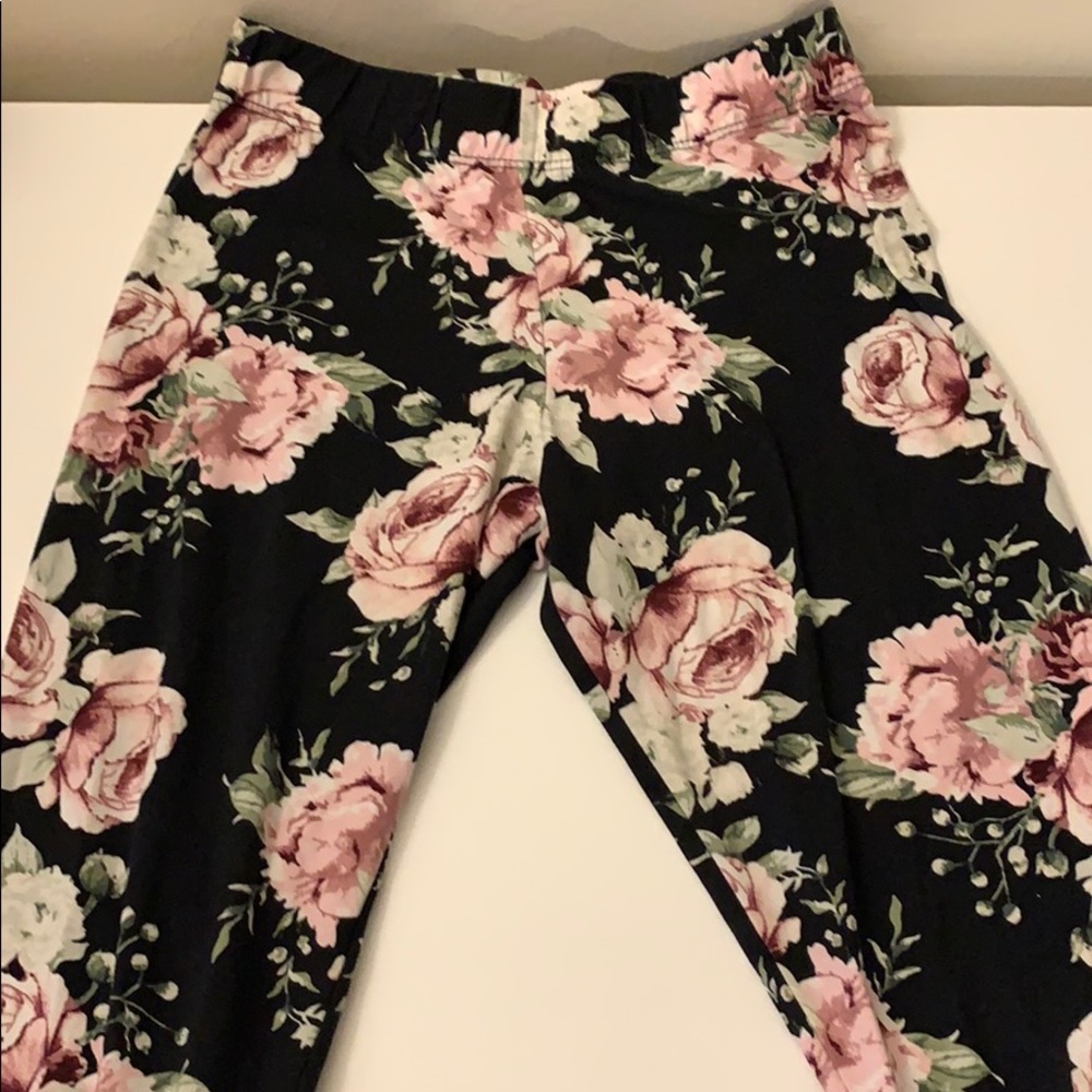 Flower leggings